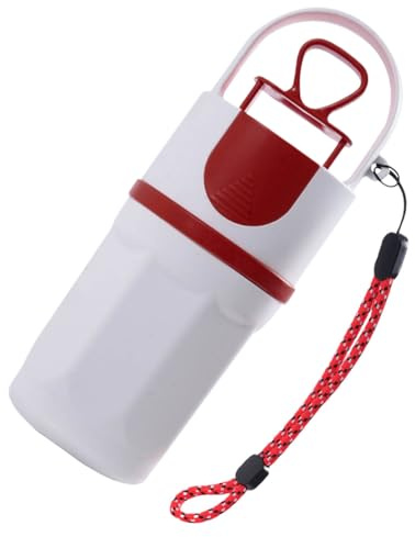 Generisch Pelle à déjections canines - Avec distributeur de sacs - 6 griffes - Outil de ramassage des déchets d'animaux pour les voyages, les promenades, le camping, la cour, le parc en plein air