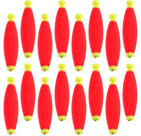 UPKOCH 20 Piezas De Equipo De Pesca Flotador Accesorios De Red De Pesca De Barco Grandes Flotadores De Trucha Flotador Bola De Línea De Natación Flotadores