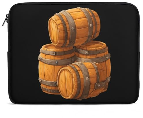 Beer Barrels - Maletín de transporte para portátil Ultrabook, Estilo:, 12inch