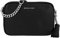 Michael Kors Damen Umhängetasche Jet Set Medium mit Logo, Black, 21 x 14 x 5.7 cm
