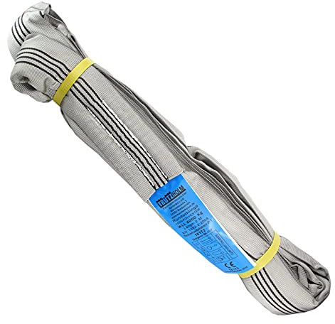 TRUTZHOLM Rundschlinge 1000-4000 kg 2-6 m Umfang Hebeband Hebegschlinge nach Auswahl (4000 kg, 4/2 Meter)