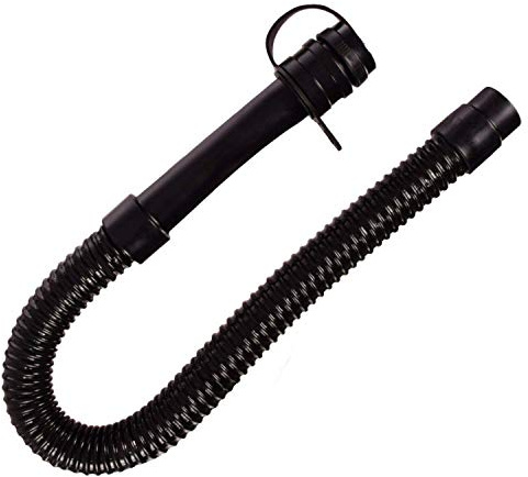 Techkar Schlauch/Ablaufschlauch für HAKO HAKOMATIC SCRUBMASTER B 30, B 45, B 70, B 90, B 650, B 655, B 750, B 755, B850 Länge: 1000mm - Schwarz
