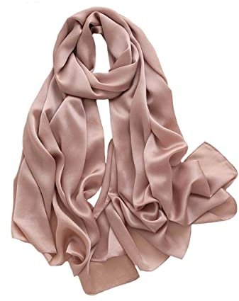 Trillion London® Seidentuch Damen Tücher Halstuch Geschenk für Frauen | 180 × 90 cm biete, Vielseitig tragbar als Halstuch, Schal, Kopftuch oder Schultertuch für jeden Anlass