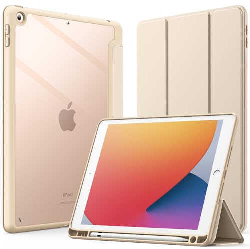 JETech Hülle für iPad 9./8./7. Gen 10,2, Beige