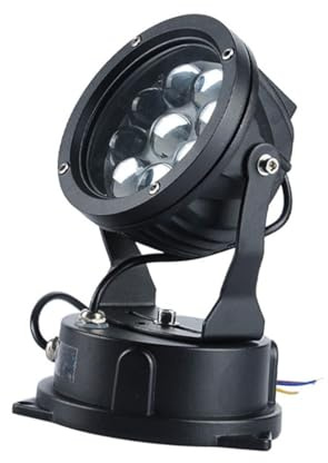 Faretto A Fascio Luminoso A LED Da 27/36W - Faretto Rotante Faro A Fascio LED A Lungo Raggio, Luce Di Proiezione A Parete Ultra Luminosa Impermeabile IP65, Luce A Fascio Stretto AC85-245V(Warm White,3