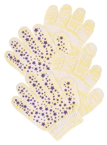 Housoutil 2 Paar Gartenhandschuhe für Jungen und Mädchen Kinderhandschuhe für Die Arbeit Im Freien Waschbar Bequem und für Gartenarbeiten