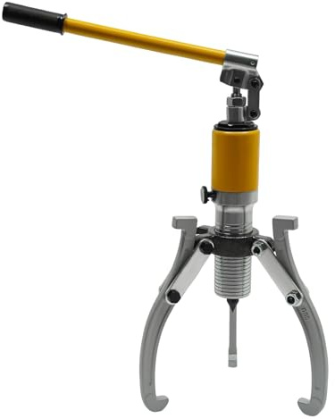 Fyssnn 15 T Hydraulik Radnaben Kohlenstoffstahl Hydraulischer Antriebswellen AusdrüCker Set 360° Pumpenkopf Lagerabzieher Geeignet für die Demontage von Lagern die Wartung von Geräten usw