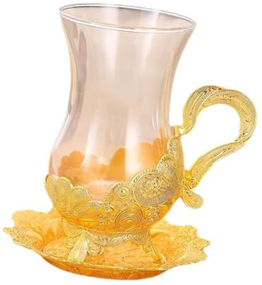 NYCBZ Tazza da caffè Turco Bicchiere da tè Turco 100ml Bicchiere da caffè Creativo Tazza da caffè Espresso Tazza da caffè Espresso for Cucina Americano