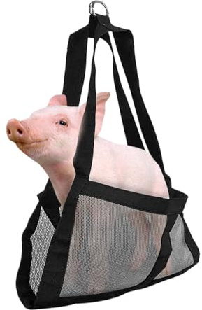 Échec à l'échelle du veau, écharpe de veau pour peser, Économies d'échelle de poids en nylon pour les petits animaux, Faisceau de soulèvement de bétail confortable pour les veaux chèvres chiots lapins