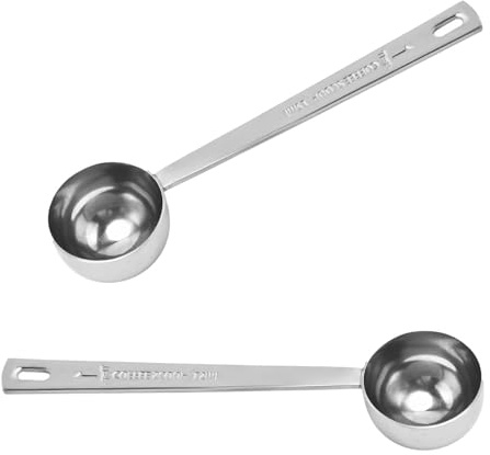 15ML Stainless Steel Measuring Spoon with Long Handle for Precise Coffee, Tea, Sugar & Powder Measurements