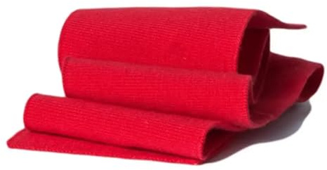 PULaif Puño de Punto Acanalado, Costilla elástica de Punto de 80 cm de Alto, Hilo de poliéster Antibolitas teñido, Dobladillo roscado for puños, Escotes, Ropa, Bricolaje(12,3.5CM X 80CM)