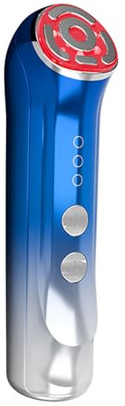 Massaggiatore Viso Lifting Antirughe Elettrico, Apparecchio Radiofrequenza Viso e Corpo, Microcorrente Viso Dispositivo con Led, Lifting Rassodante, Adatto per Viso e Parti del Corpo
