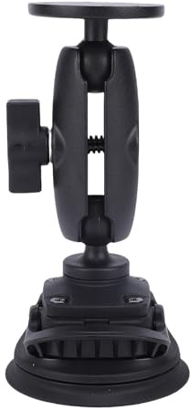 Asixxsix Soporte de Tableta de Taza de Succión, Soporte para Automóvil de Rotación de 360 ​​Grados con Juntas de Bola Ajustables, Base de Vacío para el Tablero de Parabrisas del Teléfono