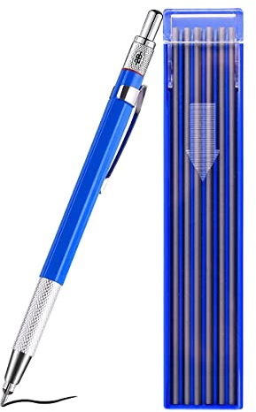 Remingtape silver svetsmaskin penna med 12 . silvergruvor, metallmärkpenna metall karbid mekanisk tryckpenna