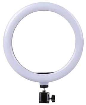 BFXXF LED selfie-ljus dimbar fotografi ringlampa med telefonstativ hållare sminkfyllning (endast 33 cm lampa)