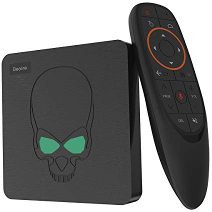 Beelink GT King TV-box Android 9.0 RAM 4 GB ROM 64 GB Amlogic S922X hexa-core 4K UHD Voice Remote Control USB3.0 HDMI 2.1 HDCP 2.2 AV gränssnitt BT 4.1 WiFi 6 2,4 5,8 GHz