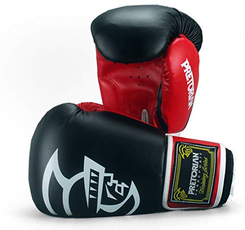 HiXB Muay Thai Boxhandschuhe Sparring Trainingsleder Taekwondo,OolorD