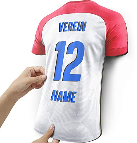 Elbeffekt Trikotlampe für Kroatien Fans aus Holz - personalisierbares Geschenk - schenke Dein individuellen Kroatien Fanartikel aus Echtholz