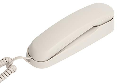 KIKYO Mini Téléphone Filaire, Téléphone Classique Mural Téléphone Fixe Téléphone de Bureau Téléphone Filaire Téléphone Fixe pour la Famille et Le Bureau