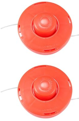 2x Rasentrimmer Doppel-Fadenkopf Motorsense Trimmerkopf für Gude Güde GFS 1255 B, GFS 1100 B, 1500 B, GFS 1501 B, GFS 1250 B, GFS 1255 B, GFS 1501 B, GFS 700-4S, GFS 900-4S, GME 36 FS