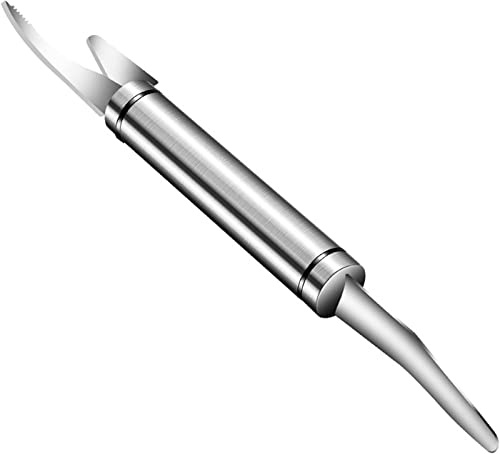 Coltello multifunzionale per gamberetti 5 in 1, pelapatate in acciaio inossidabile 304, coltello portatile per pulire i gamberetti, pialla per pesci, coltello per frutti di mare, utensili da cucina