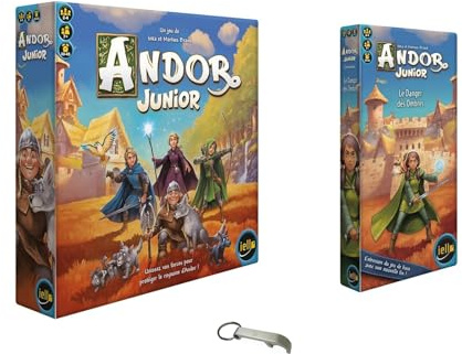 Andor Junior Set + Erweiterung Die Gefahr des Schattens Französische Version + 1 Blumie Decap (Junior + Schatten)