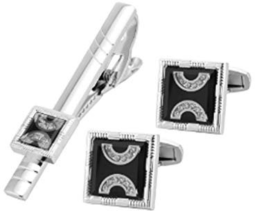 Personalisierte Krawattenklammern, Krawattenstange, einfacher Stil, Herrenhemd, Krawattenklammer, Ärmel, Nagel-Set, Herren, Business, formelle Kleidung, Krawattenklammer Manschettenknöpfe, einfarbig,