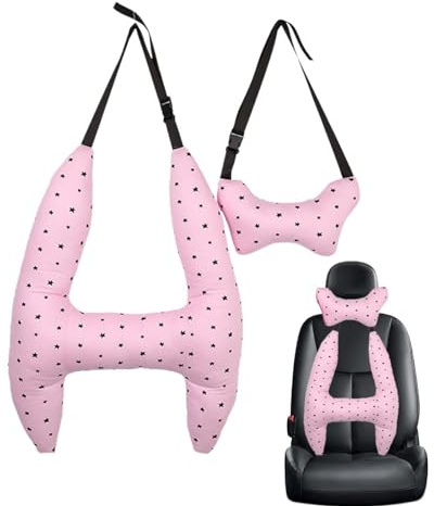 Generisch H-Form Auto-Schlafkissen Für Kinder, Reisekissen Kissen Set, 2 Stück Nackenkissen Zum Schlafen Auf Reisen, H-förmiges Reisekissen, Schlafartefakt Für Kinder Für Lange Reisen