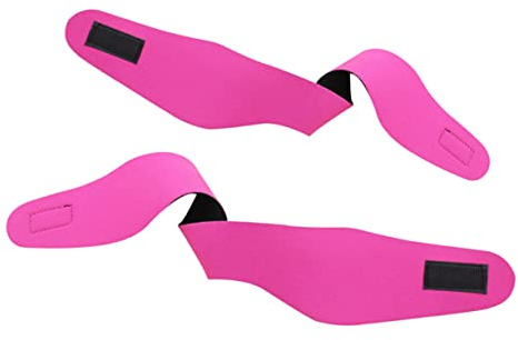 Gogogmee 2pcs Adjustable Yoga Headband Diving Ear Band Swim Ear Plugs for Adults Boys and Girls Swimming Headband Earband for Pool Lake Beach Rosy Sise
