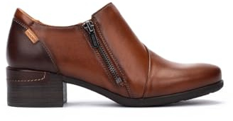 Pikolinos Malaga Zapatos Tacón Mujer | en Cuero | Cierre con Cremallera