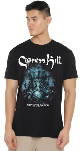 Cypress Hill Elephants on Acid Unisex T Shirt, Black
