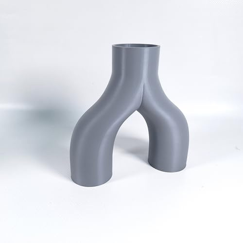 GENERISCH Y-Adapter Abzweigung | von 50mm auf 2x 50mm Durchmesser | für DN50 Rohr auf 2x DN50 Rohr für Absaugung Werkstatt | aus robustem PLA