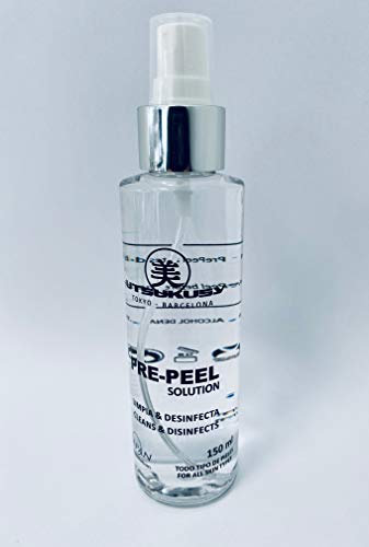 Pre-Peel Solution zur Behandlung, Reinigung & Desinfektion der Haut vor chemischen Peelings wie Fruchtsäurepeeling und Microneedling (Derma Pen) bzw. Mesotherapie