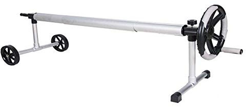 International Pool Protection ICPE2-380/80 Aufroller aus rostfreiem Edelstahl, ausziehbar für Pools bis zu 3,80 m Breite, Rohr mit 80 mm Durchmesser