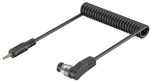 JJC Shutter Release Connecting Cable for Nikon Z9 Z8 D850 D810 D800 D700 D500 D5 D4s D4 D3x D3s D300s D300 D200 D3 D2Xs D2x D2H D1 (See Description for More Compatibility Cameras)