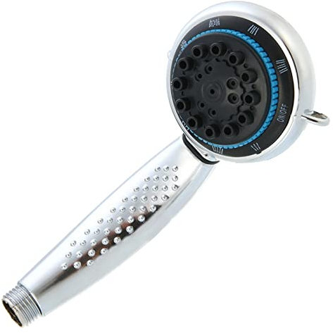 Cabeza de ducha Ducha De Mano Chrome Función Universal 5 Tipos De Chorro Boquilla De Baño Regadera De Baño De Hardware accesorios de baño