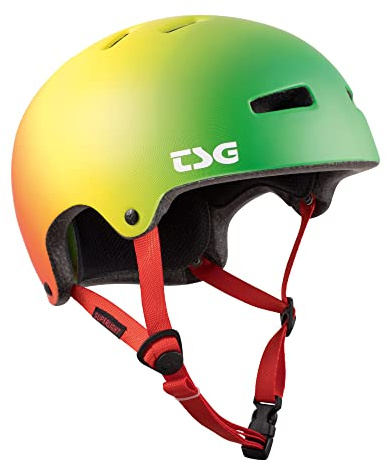 TSG Superlight Bowl Helm für Erwachsene, Unisex, Rasta, L