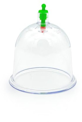 100x Schröpfgläser aus hochwertigem Kunststoff, Cupping Cups, Hijama Cupping, Hacamat Kupası (7cm, Grüne)