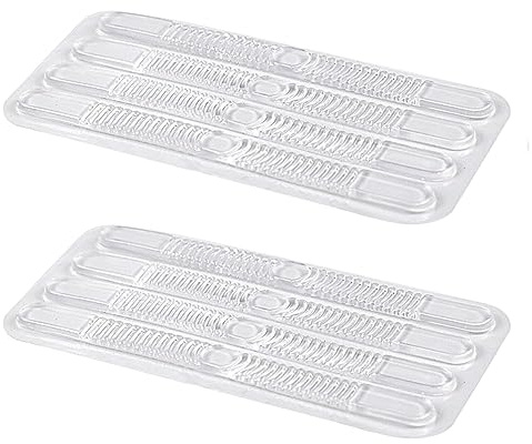 24 inserti per scarpe in gel invisibili, per tallone, per scarpe larghe