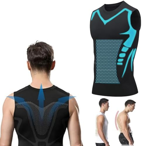 MENIONIC, 2024 New MENIONIC Tourmaline Posture Corrector Vest, Ionic Shaping Sleeveless Shir