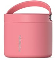 Hydrapeak 18oz Stainless Steel Vacuum Insulated Food Jar | Hot Food and Cold Food, Wide Mouth Leak-Proof Soup Jar for Adults, 10 Hours Hot and 16 Hours Cold (Neon Crush)