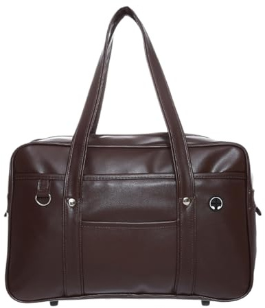 CLSSLVVBN Schultasche Handtasche, Kaffee