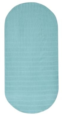 myHummy Bettlaken Spannbettlaken für Babybett - Minzgrün Kinderwagen Matratzenbezug für Neugeborenes