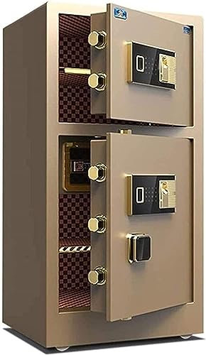 safe Safe Cabinet Hotel Safes Security Lock Boxes Biometric Fingerprint Security Cabinets Solid Steel Safe Strongbox For Home Office Gun safe