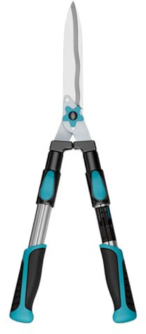 Garden Shears Professional Hedge Pruning Shears Tree Shrub Care for Trimming Borders Boxwood Bushes Hedge