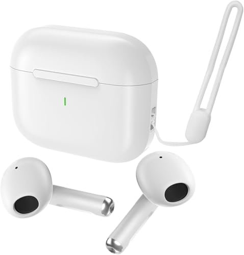 Écouteurs Bluetooth 5.3, Écouteur sans Fil avec 4 ENC Réduction Antibruit Mic Casque Bluetooth Hi-FI Son Stéréo, 48H Hi-FI Son Stéréo Casque,IPX7 Écouteurs pour iPhone/Samsung/Android