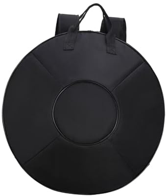 Handpan-Tasche 56 cm Oxford-Stoff Rucksack wasserdicht, doppelte Schultergurte, Transporttasche für Percussion-Instrumente Handtrommel