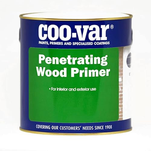 Coo-Var Penetrating Wood Primer (2.5ltr, White)