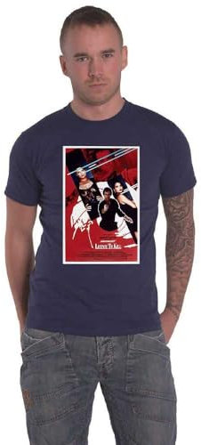 James Bond 007 T Shirt Licence to Kill Affiche Nouveau Officiel Homme Navy Bleu Size XL