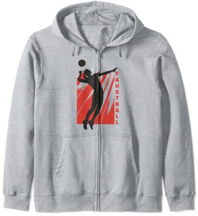 Faustball Damen Spielball Kapuzenjacke